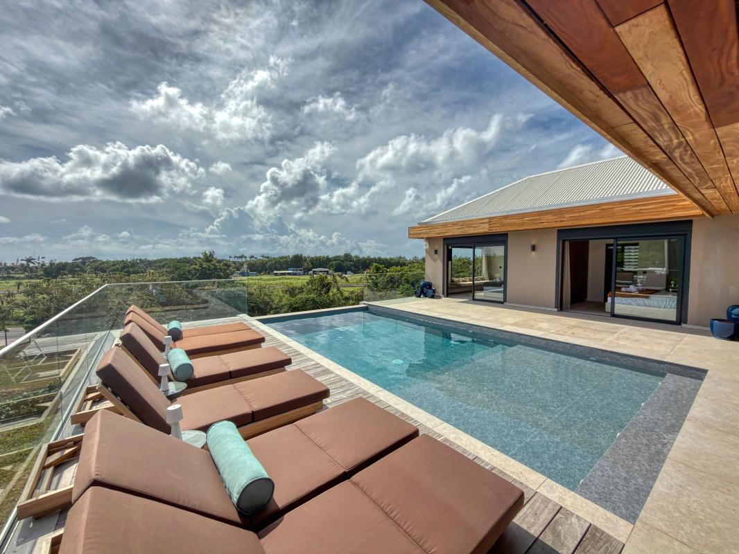 4.Location Villa piscine vue mer St François Guadeloupe_Piscine